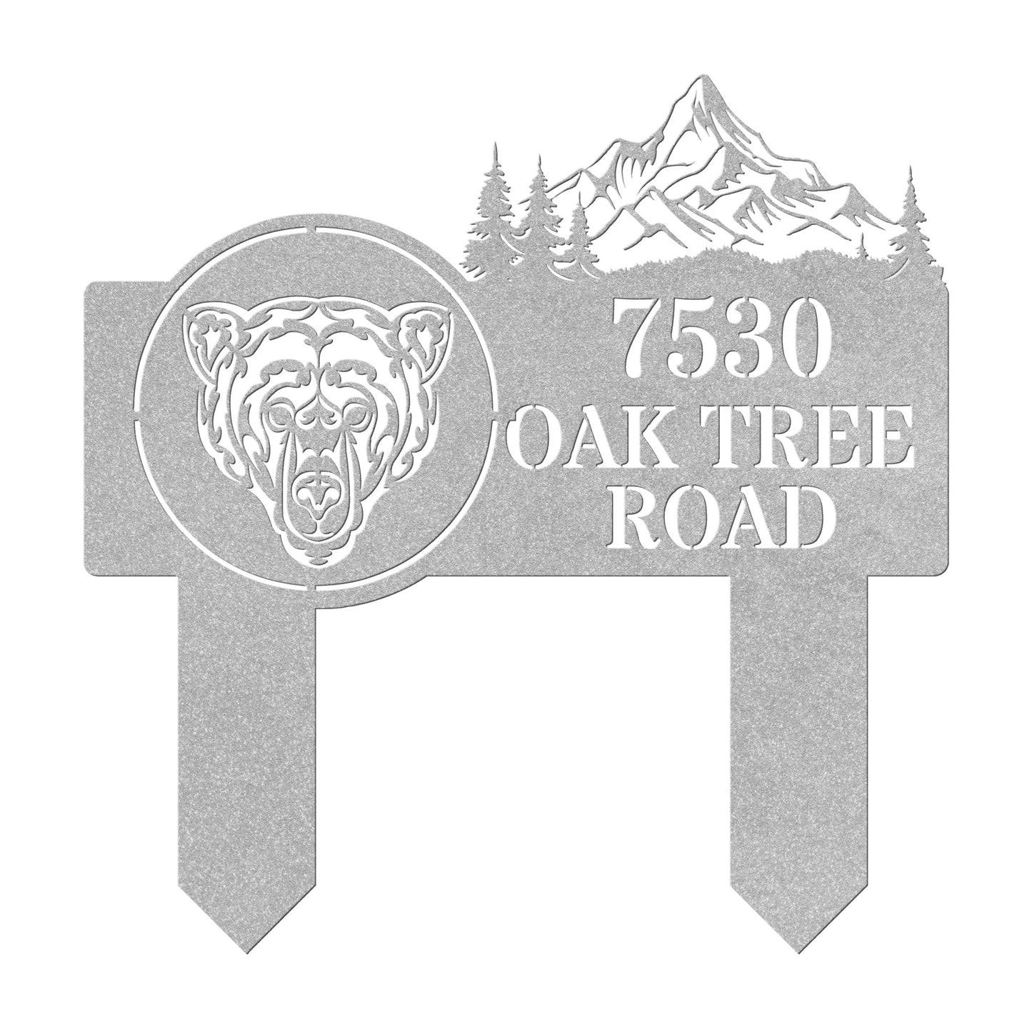 Brother Bear Address Sign (Stakes)