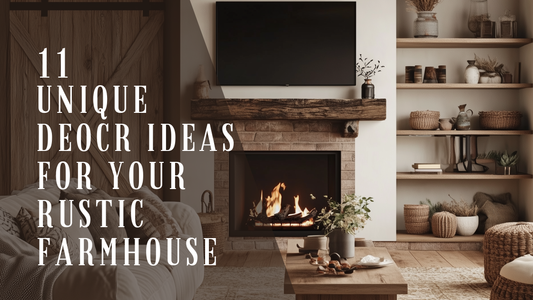 11 Unique Decor Ideas for Your Rustic Farmhouse