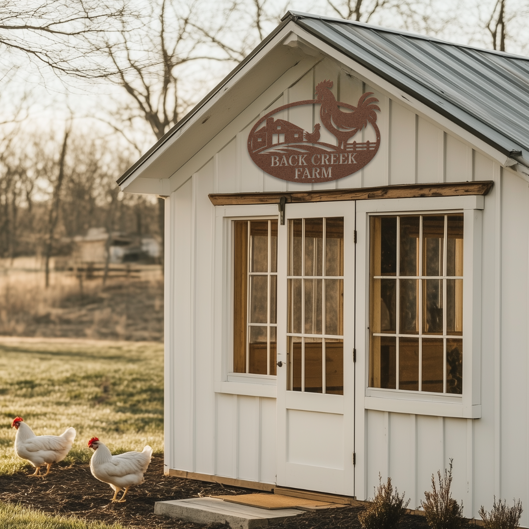 Round the Roost Monogram