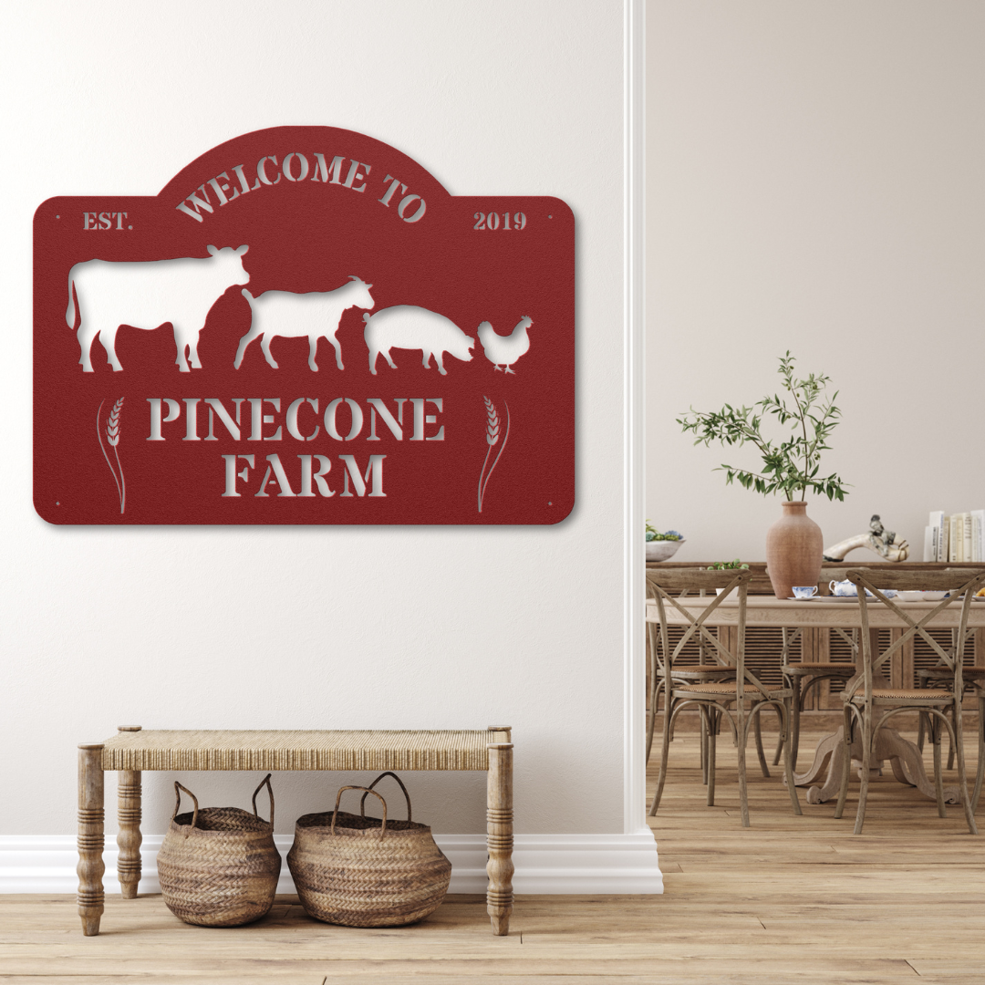 Welcome Y'all - Farm Animals