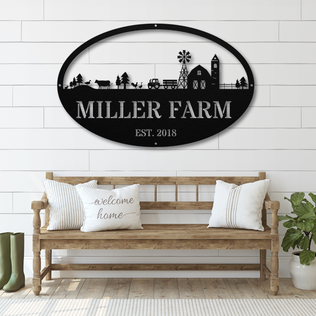 Farm Life Monogram