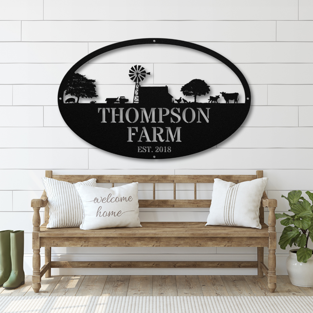 Barnyard Bliss Monogram