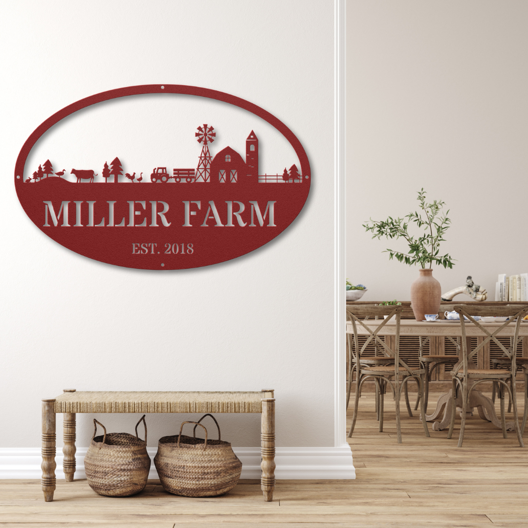 Farm Life Monogram