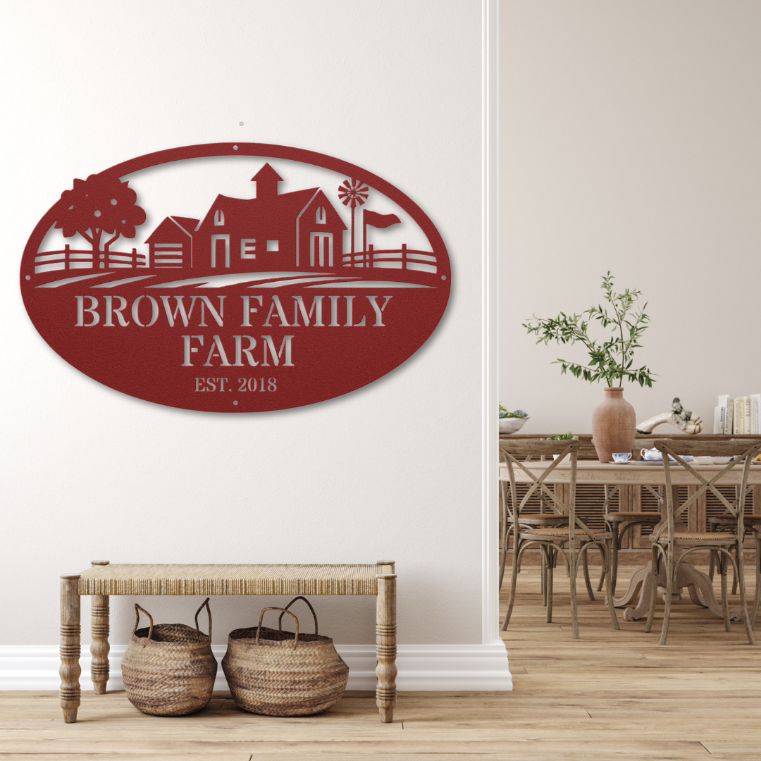 Farm House Monogram