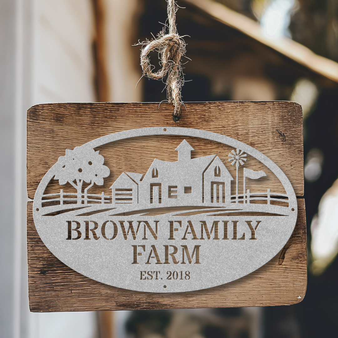 Farm House Monogram