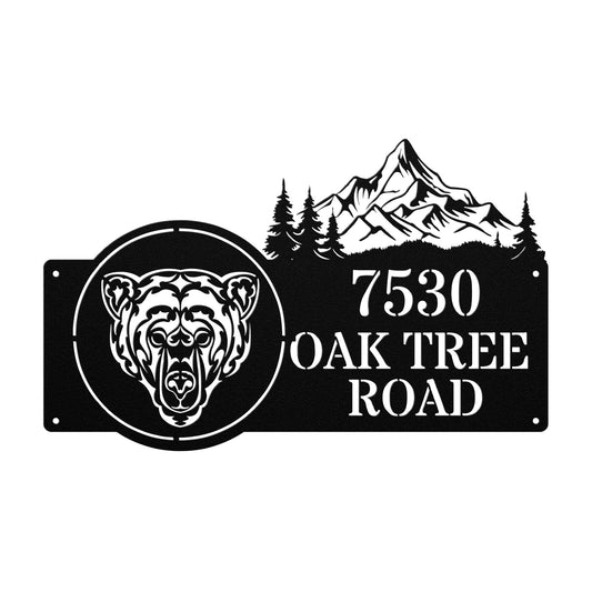 Brother Bear Address Sign