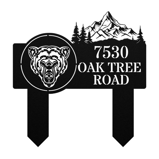 Brother Bear Address Sign (Stakes)