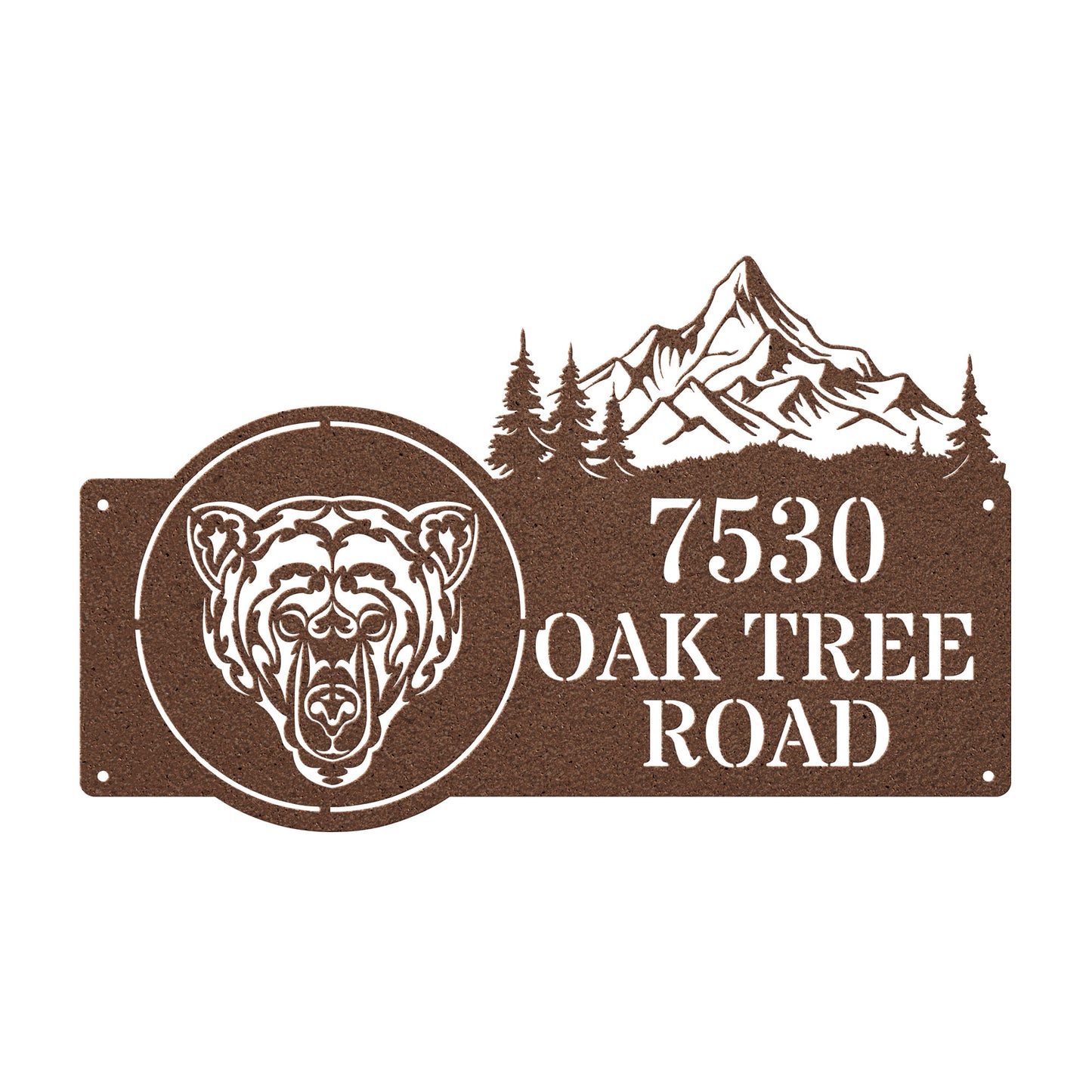 Brother Bear Address Sign
