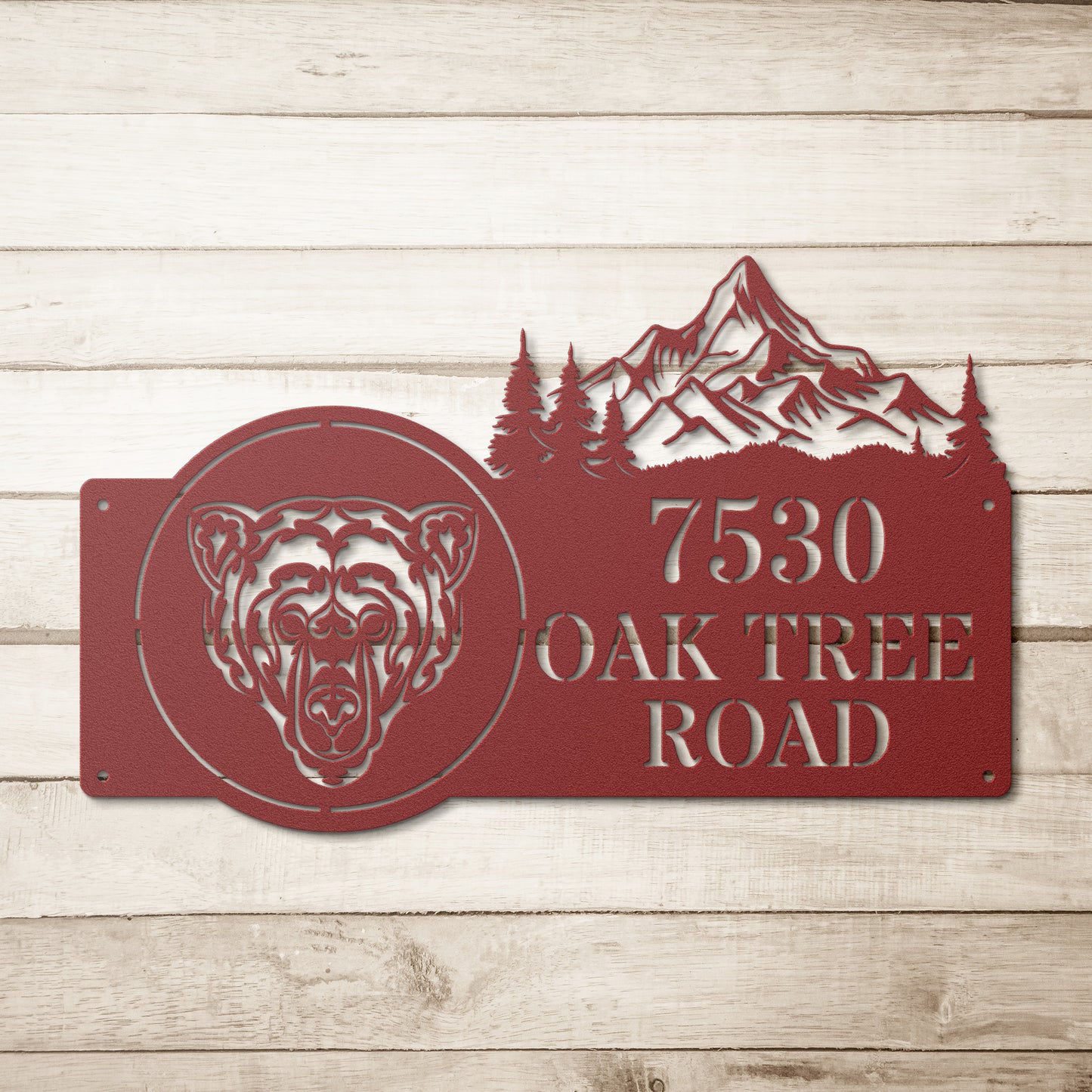 Brother Bear Address Sign