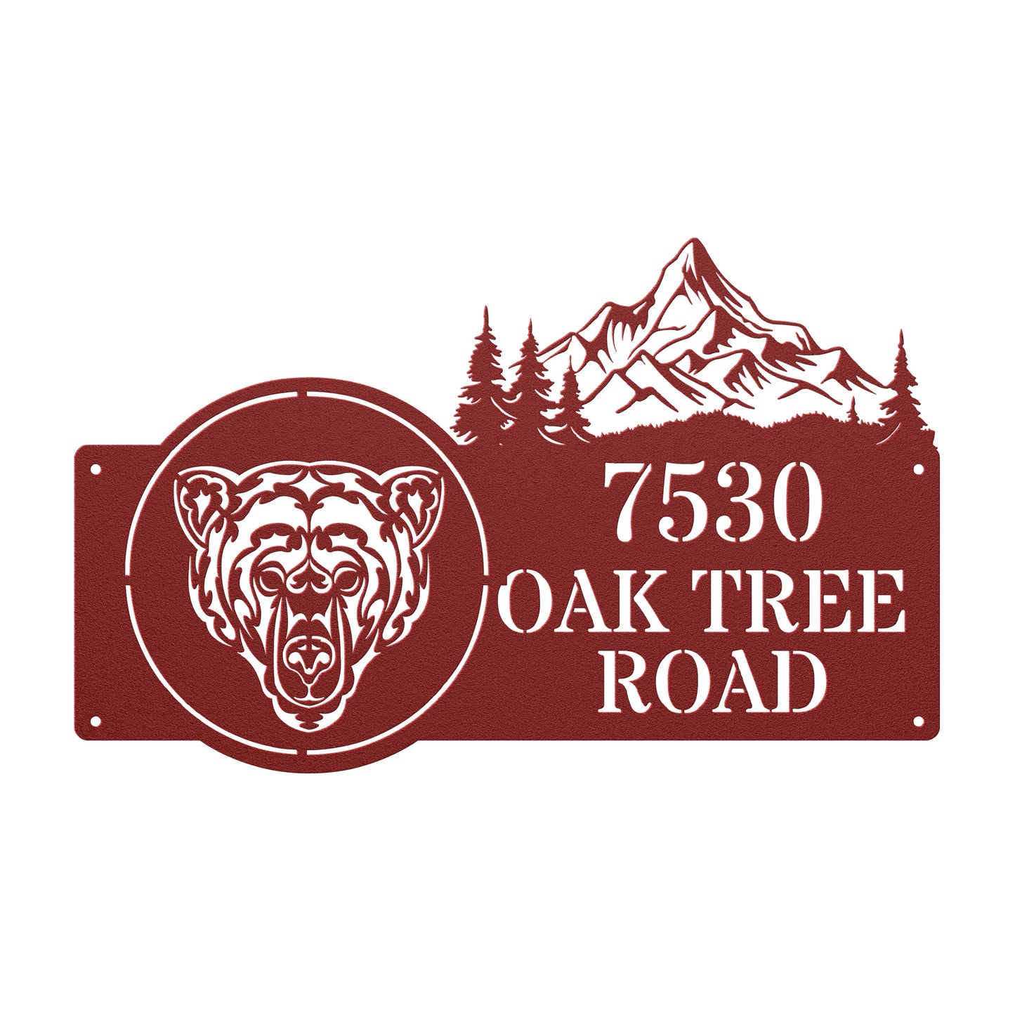 Brother Bear Address Sign