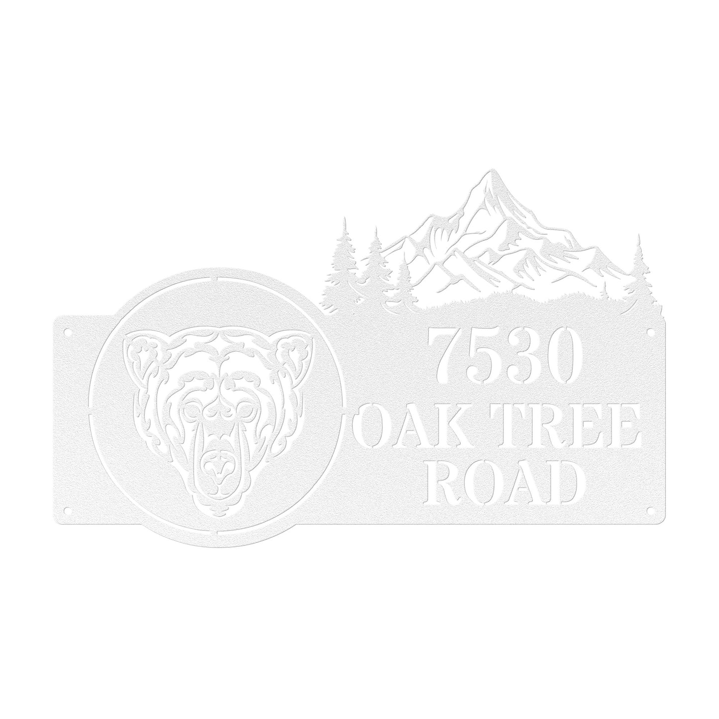 Brother Bear Address Sign