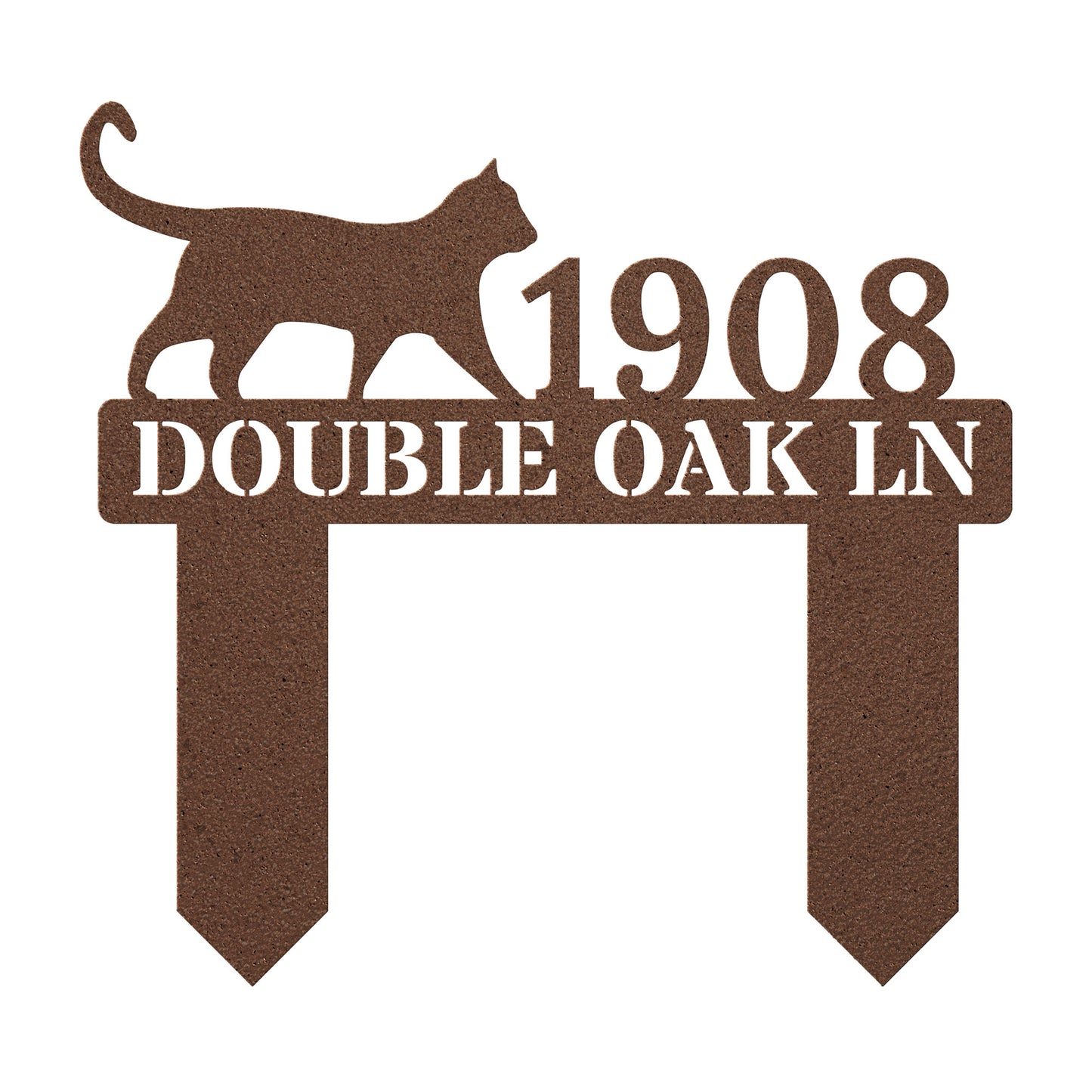 Cat Nip Address Sign (stakes)