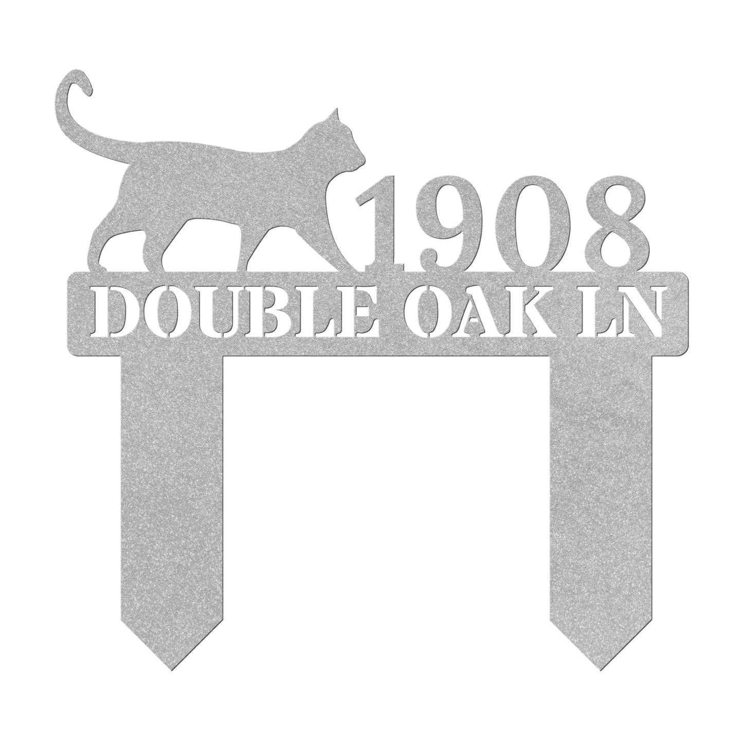 Cat Nip Address Sign (stakes)