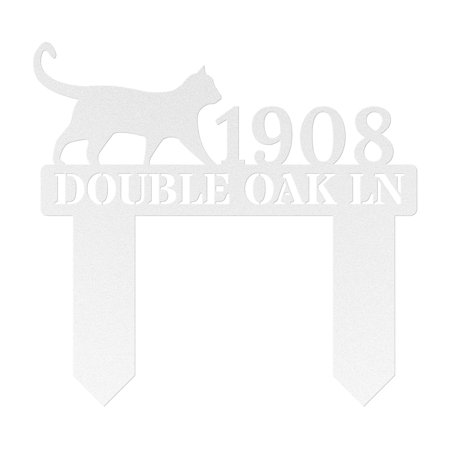 Cat Nip Address Sign (stakes)