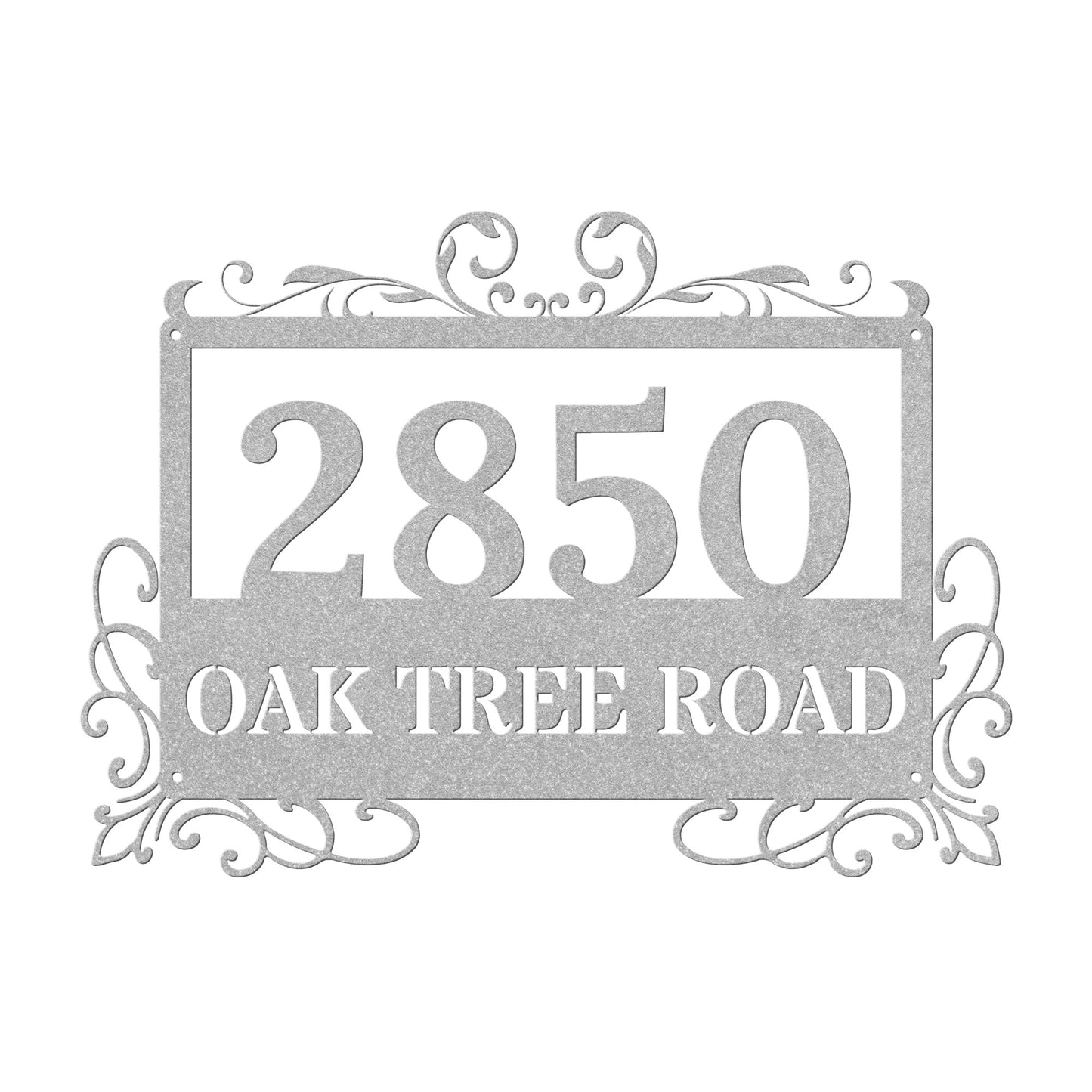 Elegant Address Sign