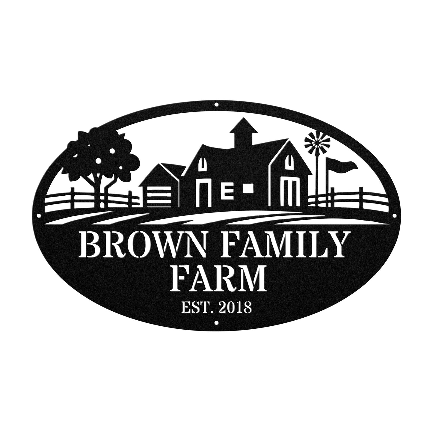 Farm House Monogram