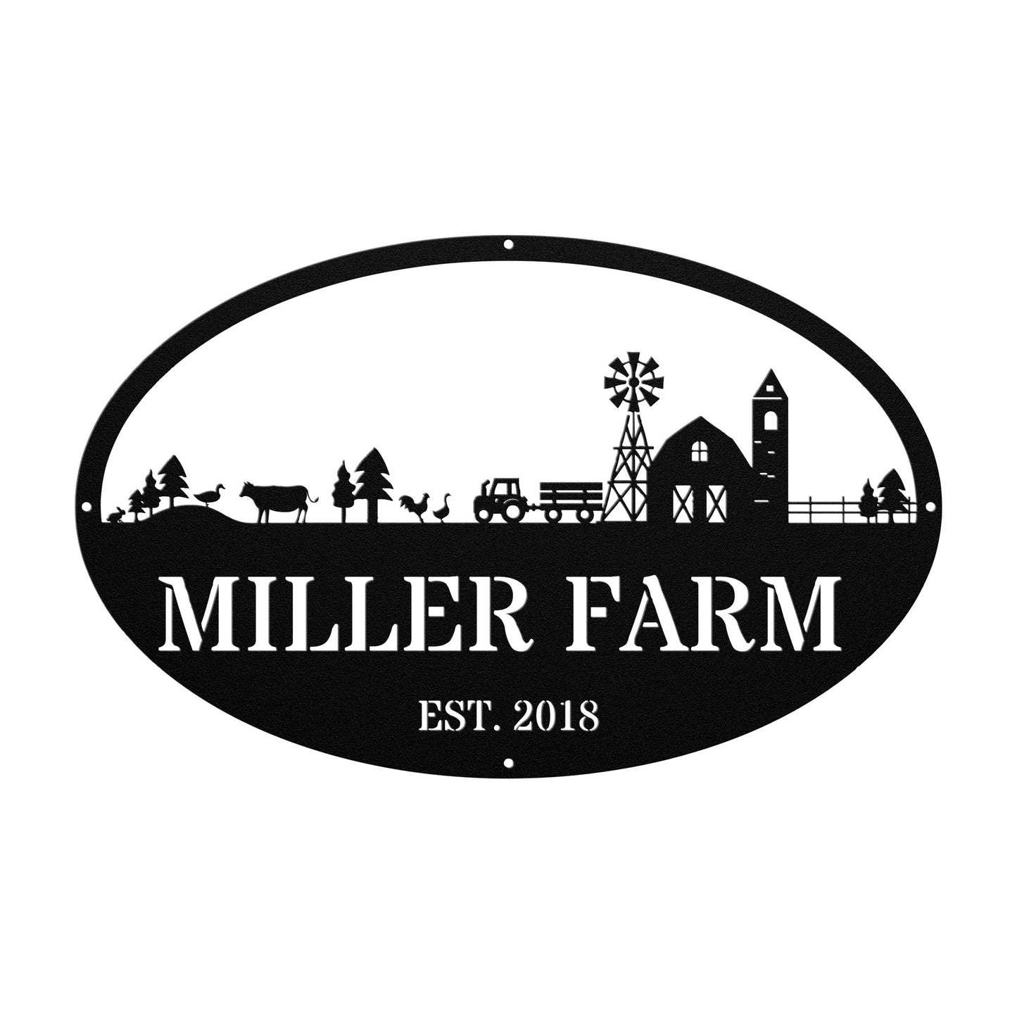 Farm Life Monogram