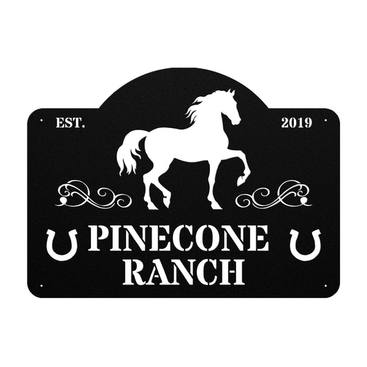 Horseshoe Haven Monogram