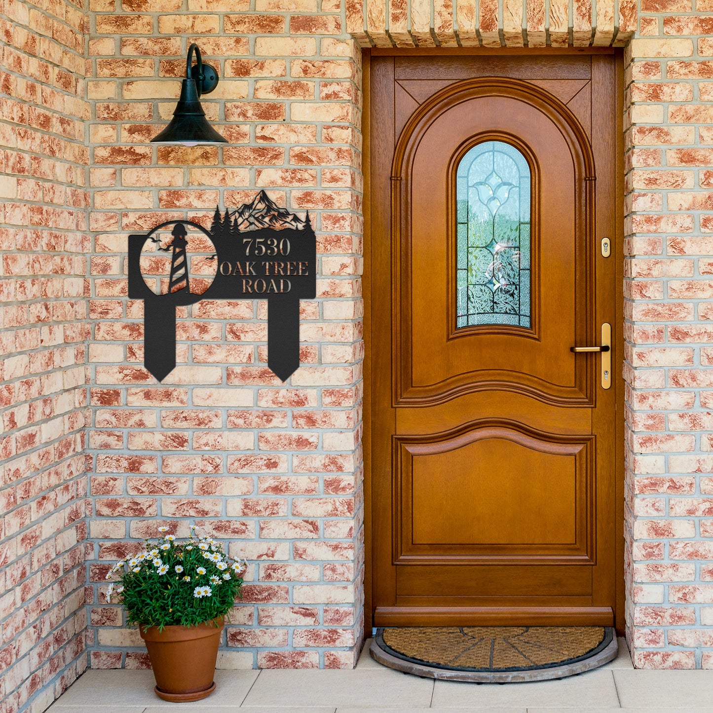 Lighthouse Address Sign (Stakes)