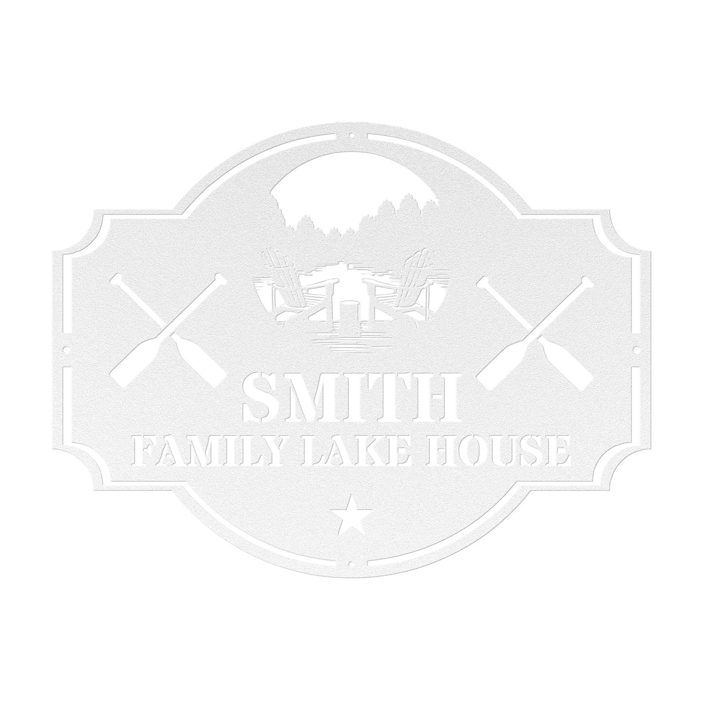Lone Star Family Lake House Sign