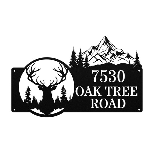 My Deer Address Sign