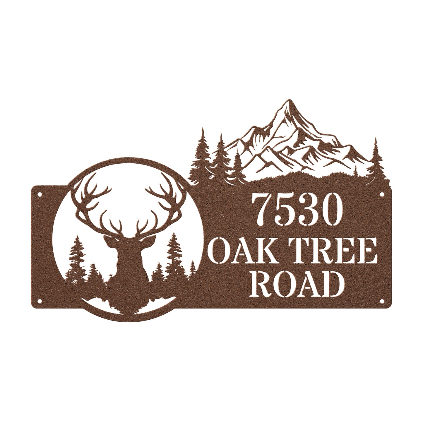 My Deer Address Sign