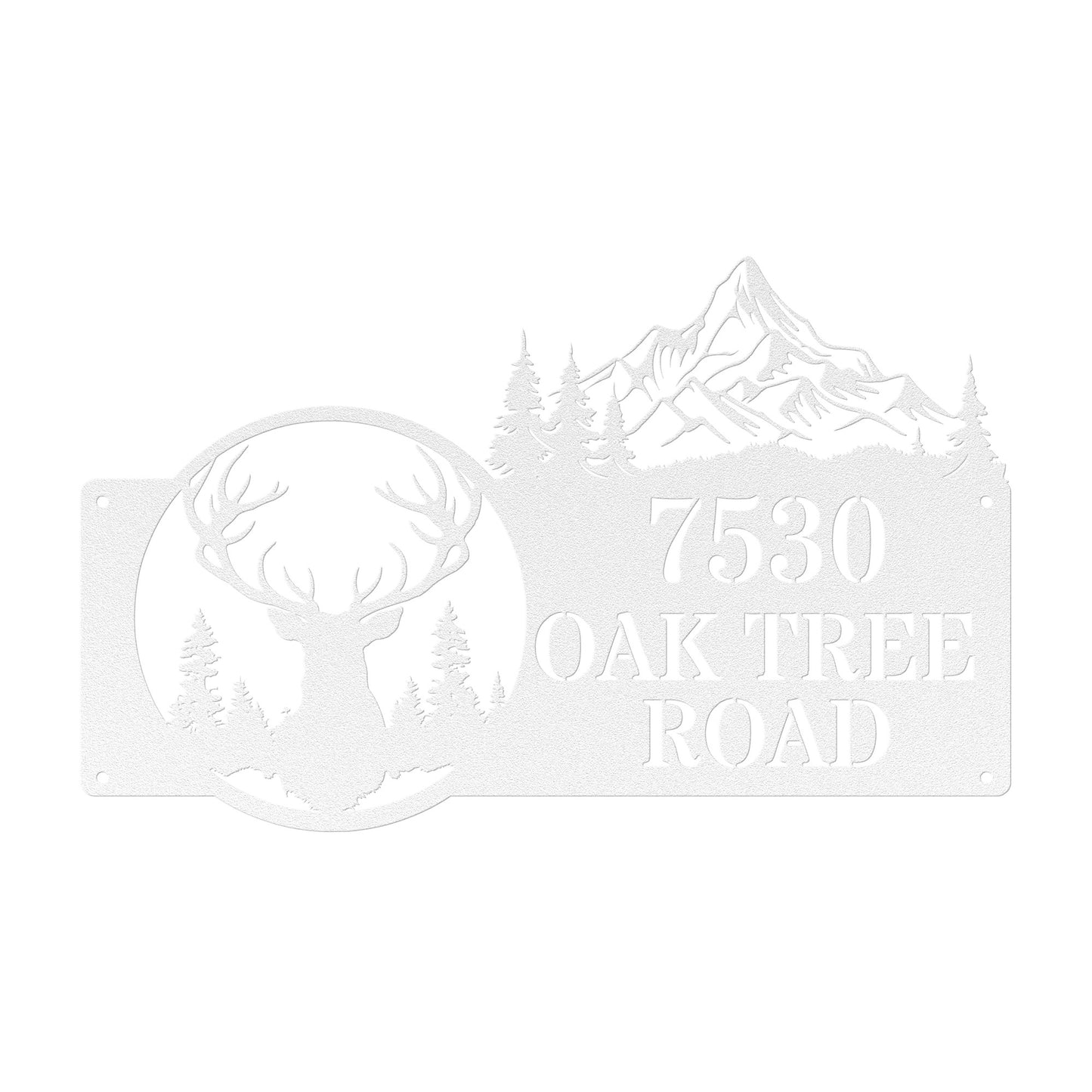 My Deer Address Sign