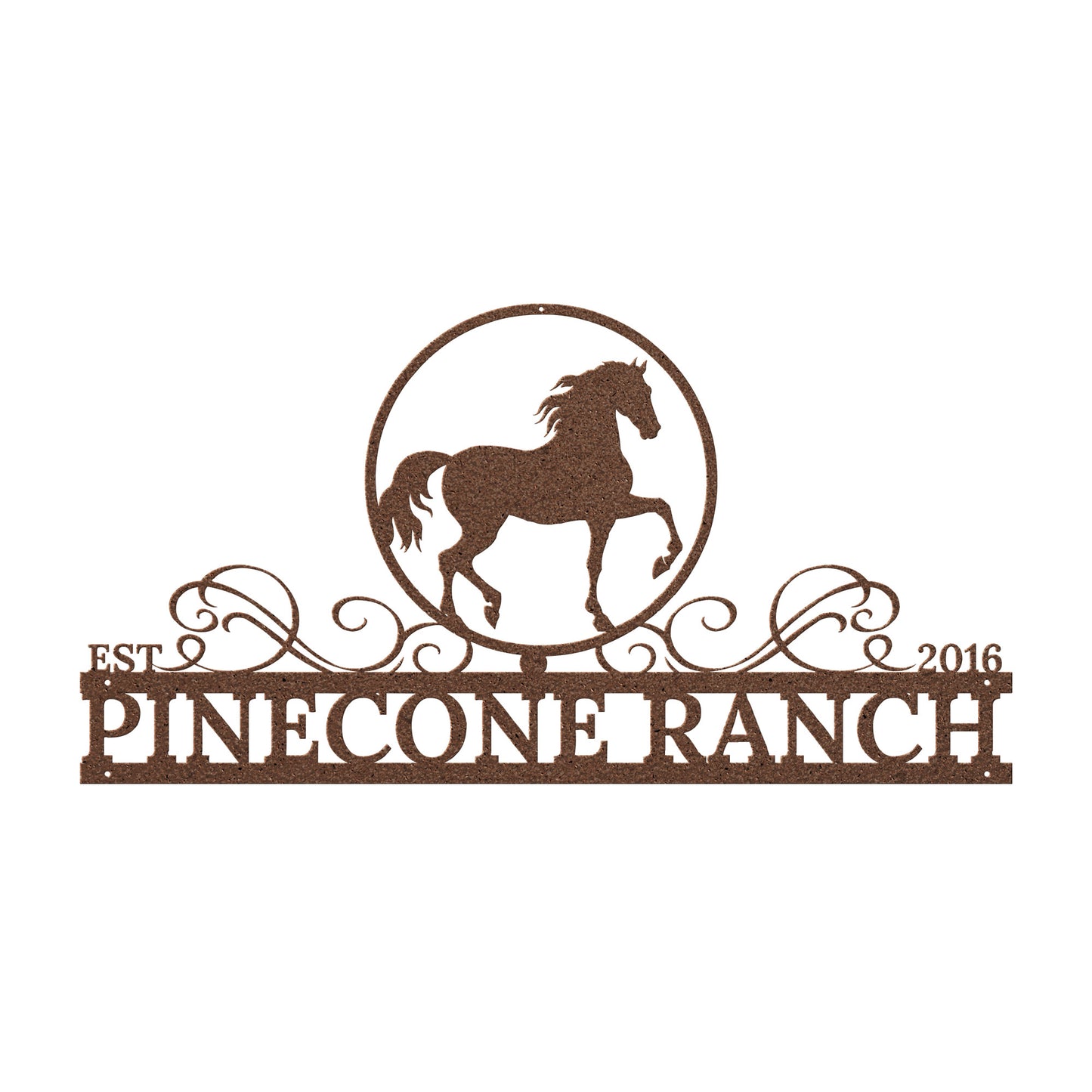 Pony Express Monogram