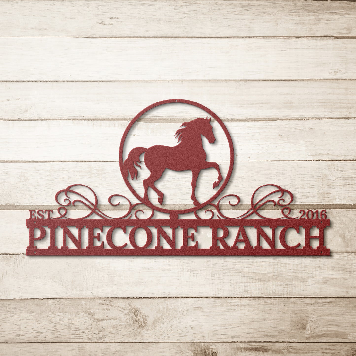 Pony Express Monogram