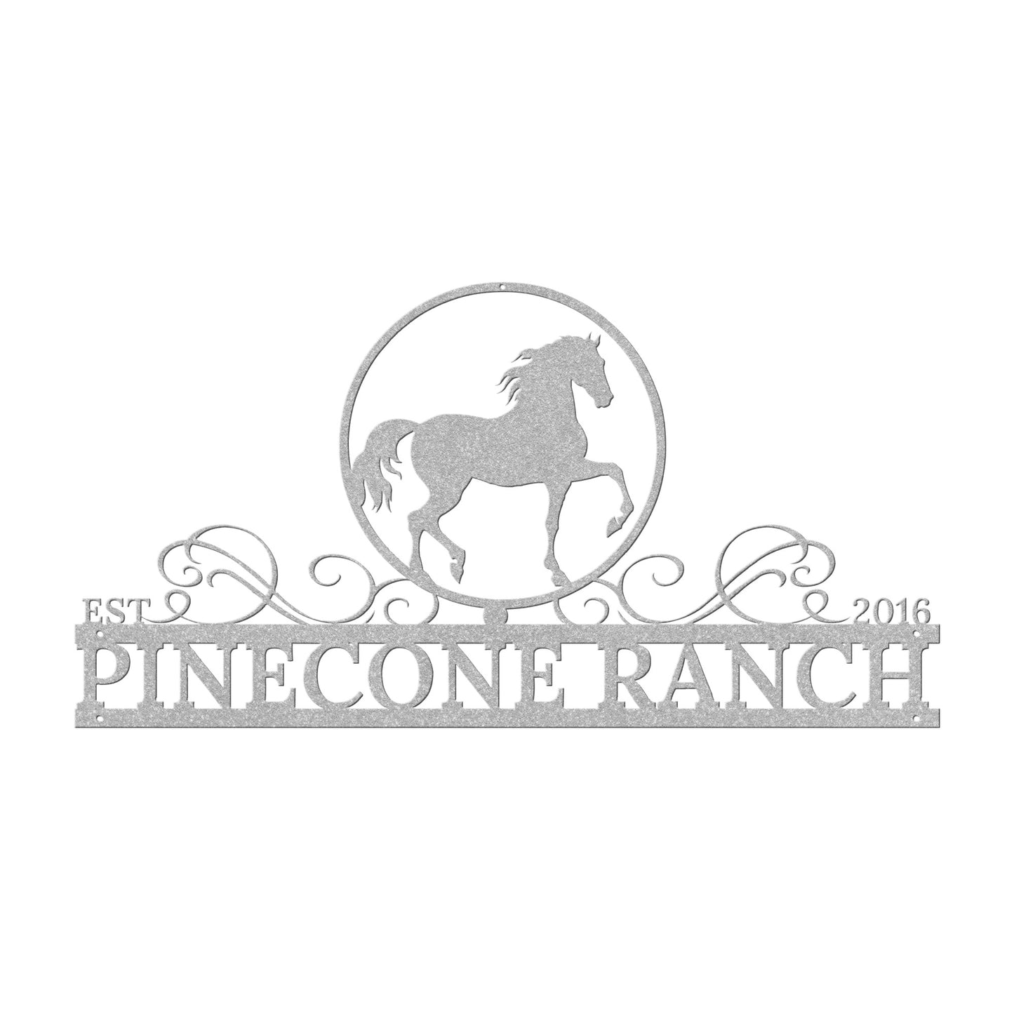 Pony Express Monogram