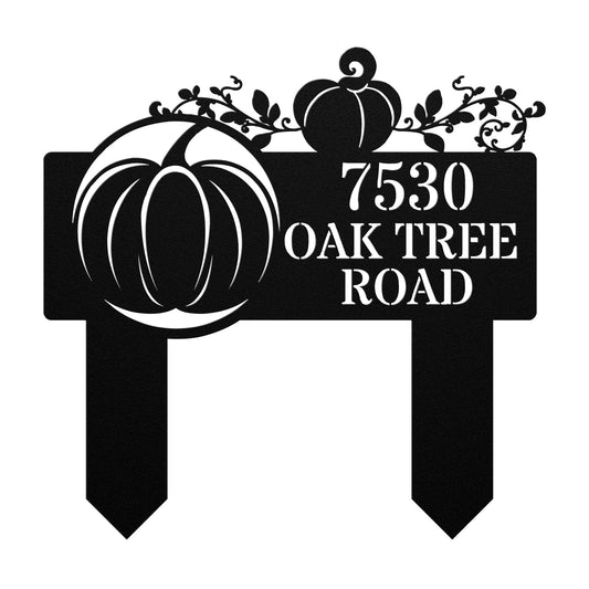 Pumpkin Patch Address Sign (Stakes)