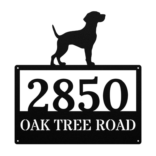 Puppy Love Address Sign