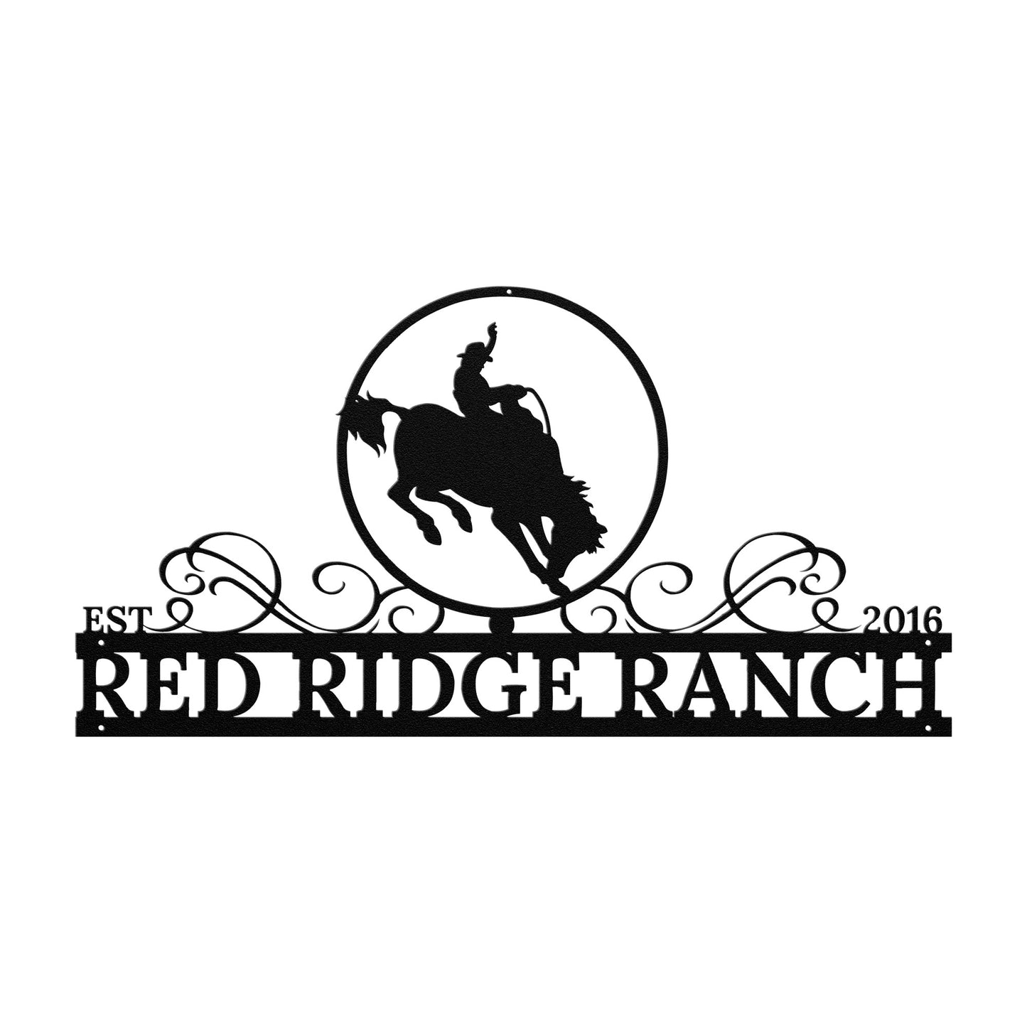 Rodeo King Monogram