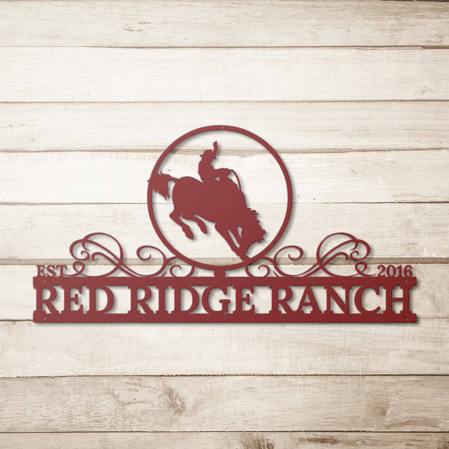 Rodeo King Monogram