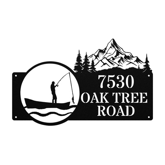 Today's Catch Address Sign