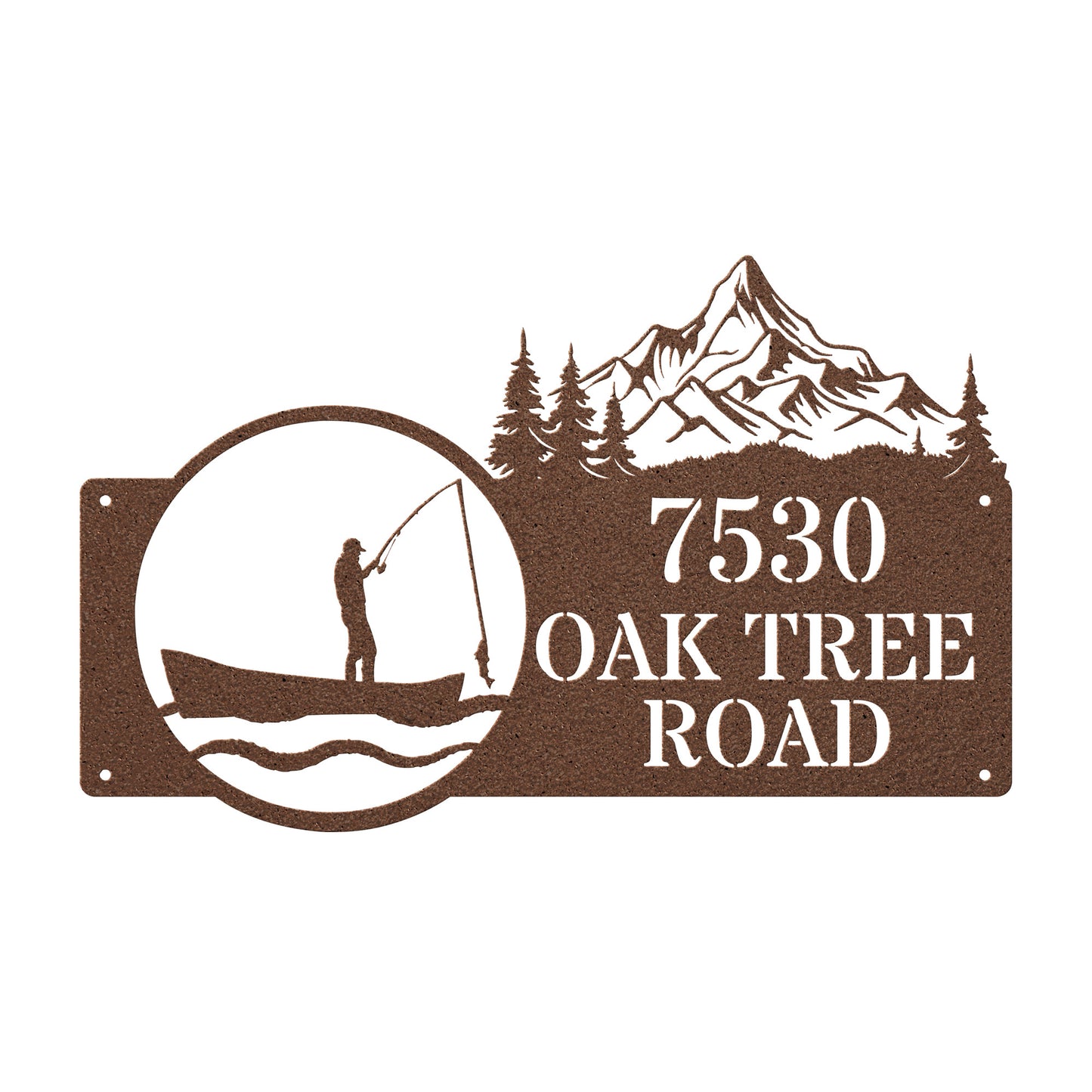 Today's Catch Address Sign