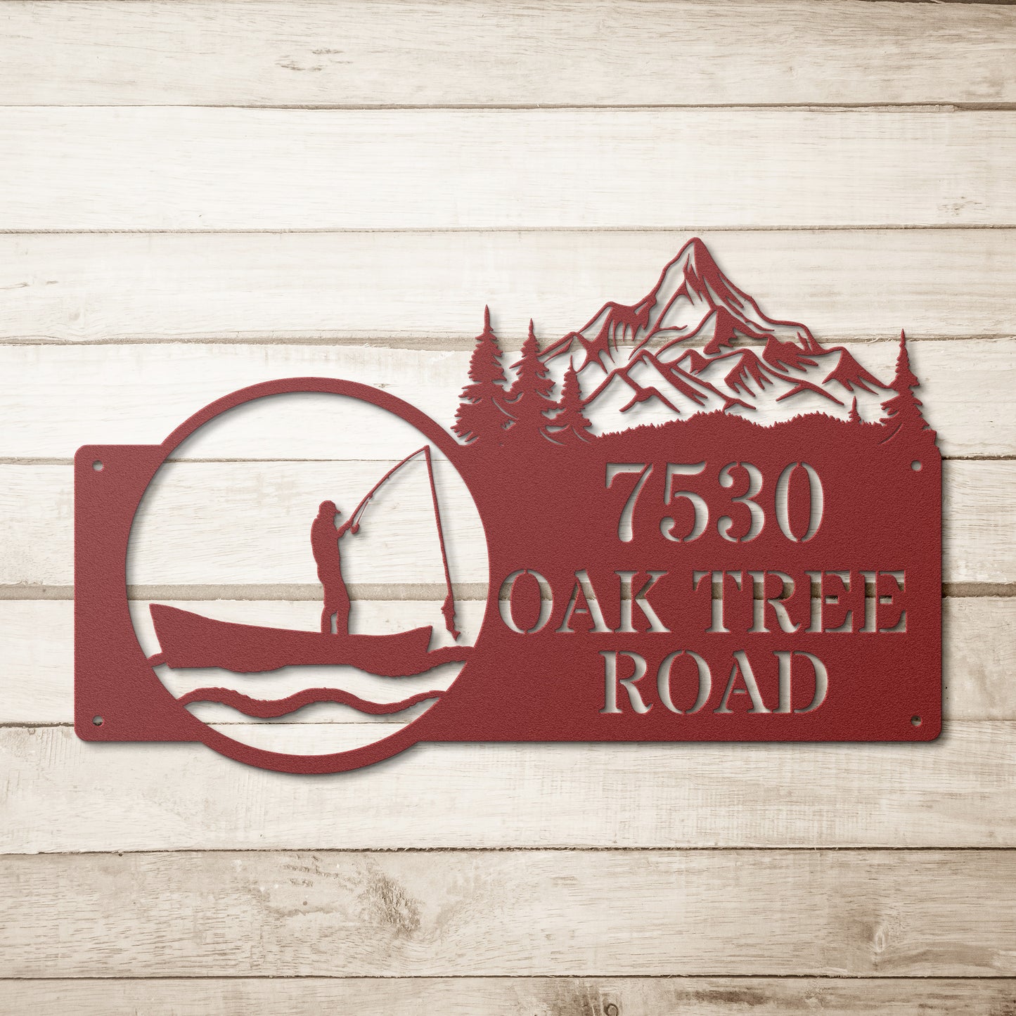 Today's Catch Address Sign