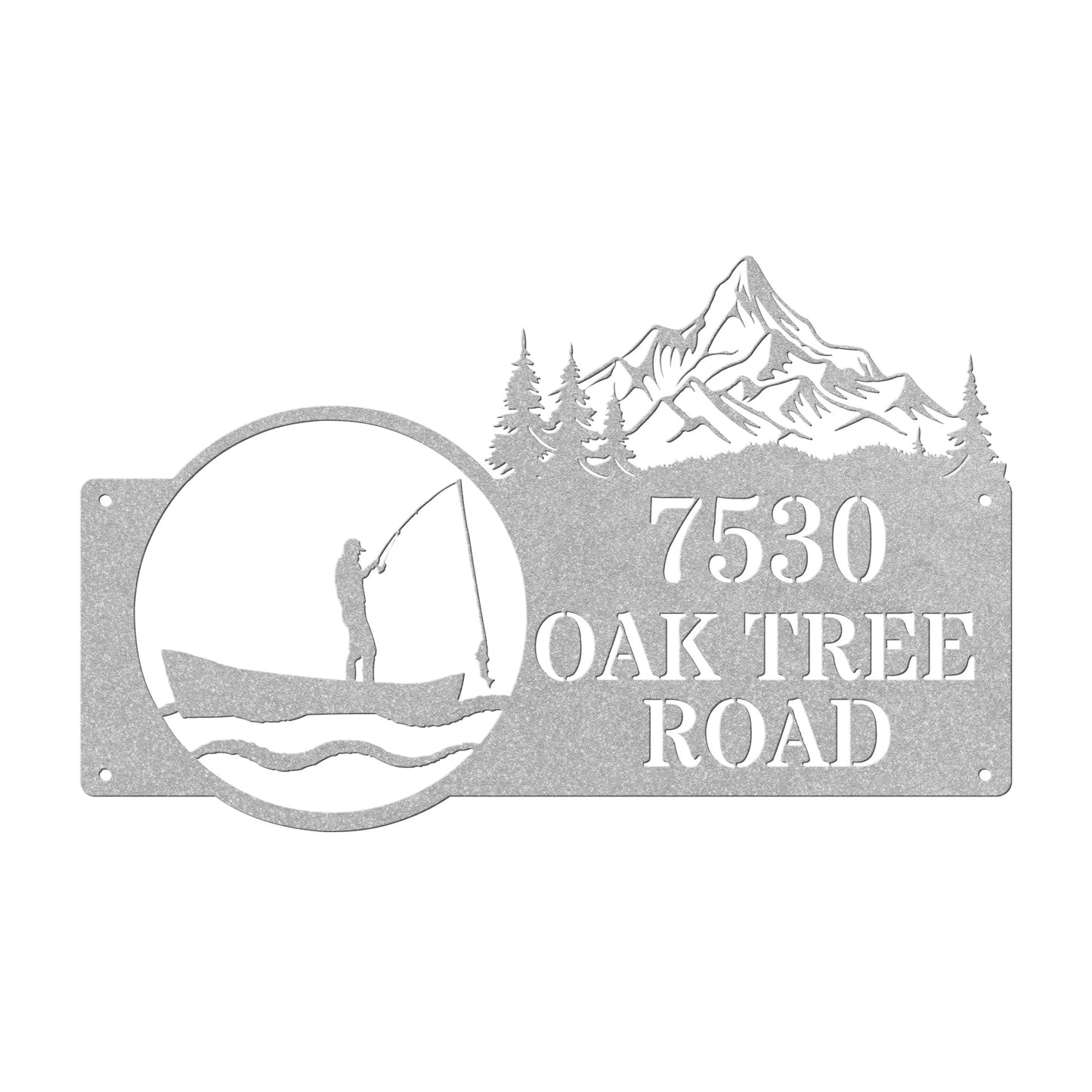 Today's Catch Address Sign