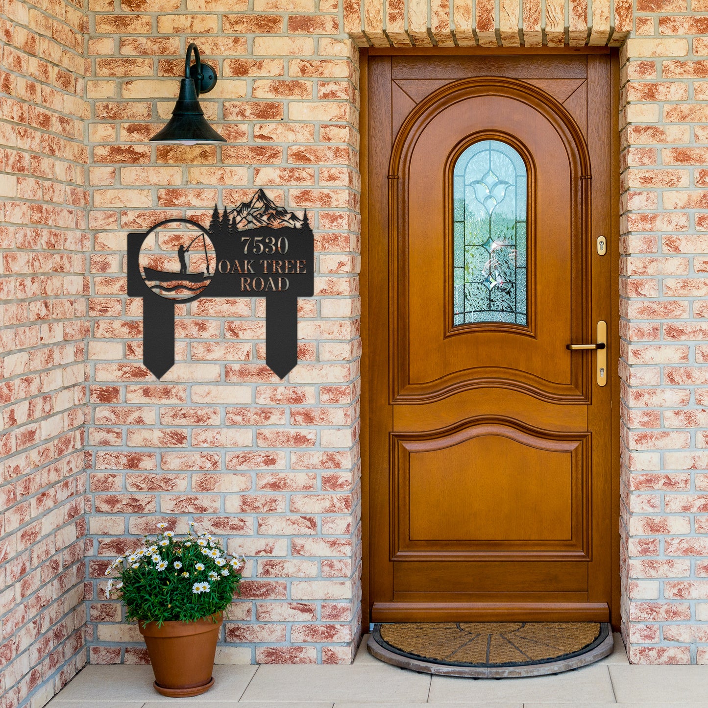 Today's Catch Address Sign (Stakes)