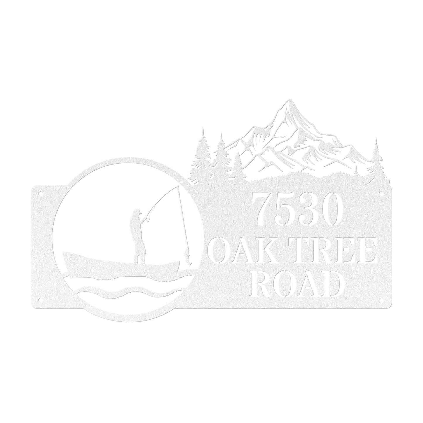 Today's Catch Address Sign