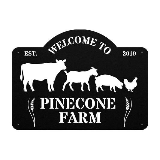 Welcome Y'all - Farm Animals